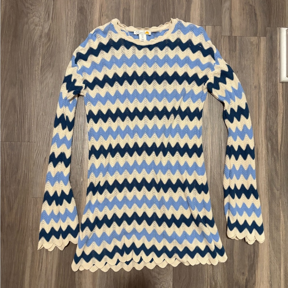 C&C California Chevron Knit Sweater
